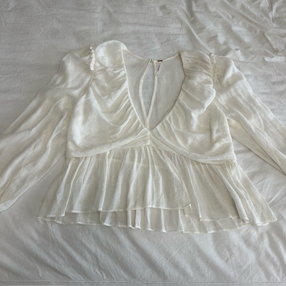 Free People white top - Picture 1 of 2